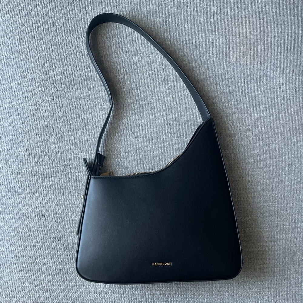 Rachel Zoe Classic Black Shoulder Bag